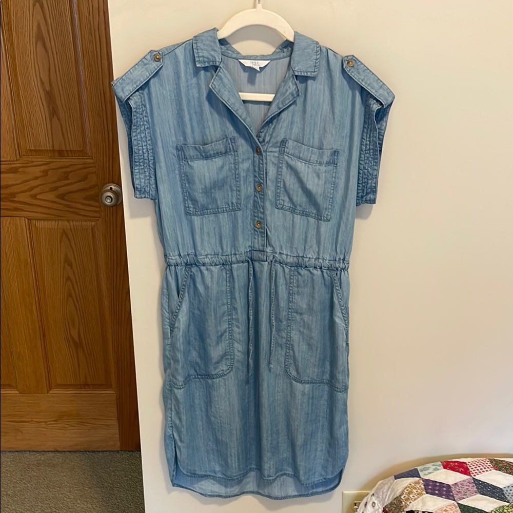 NWOT chambray dress